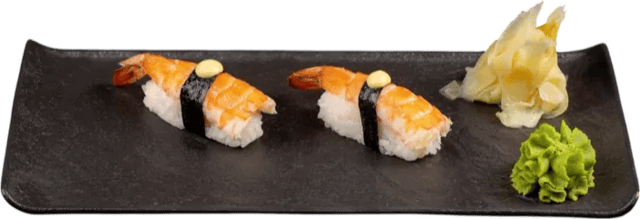 Суши с креветкой и манго